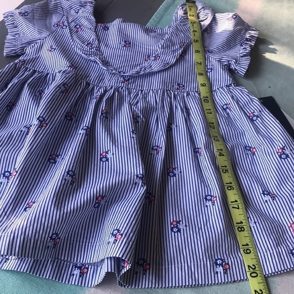 Tommy Hilfiger Floral Stripe Print Tunic Top - Picture 11 of 11